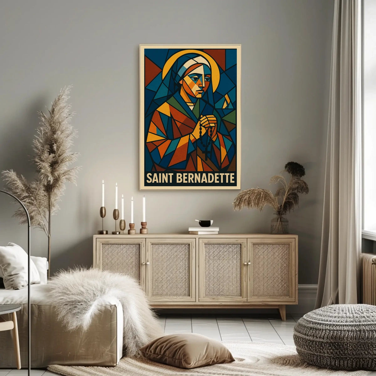 Saint Bernadette Poster