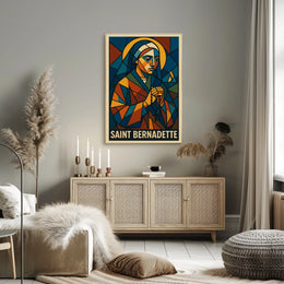 Saint Bernadette Poster