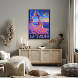 Vibrant Utah Landscape Poster