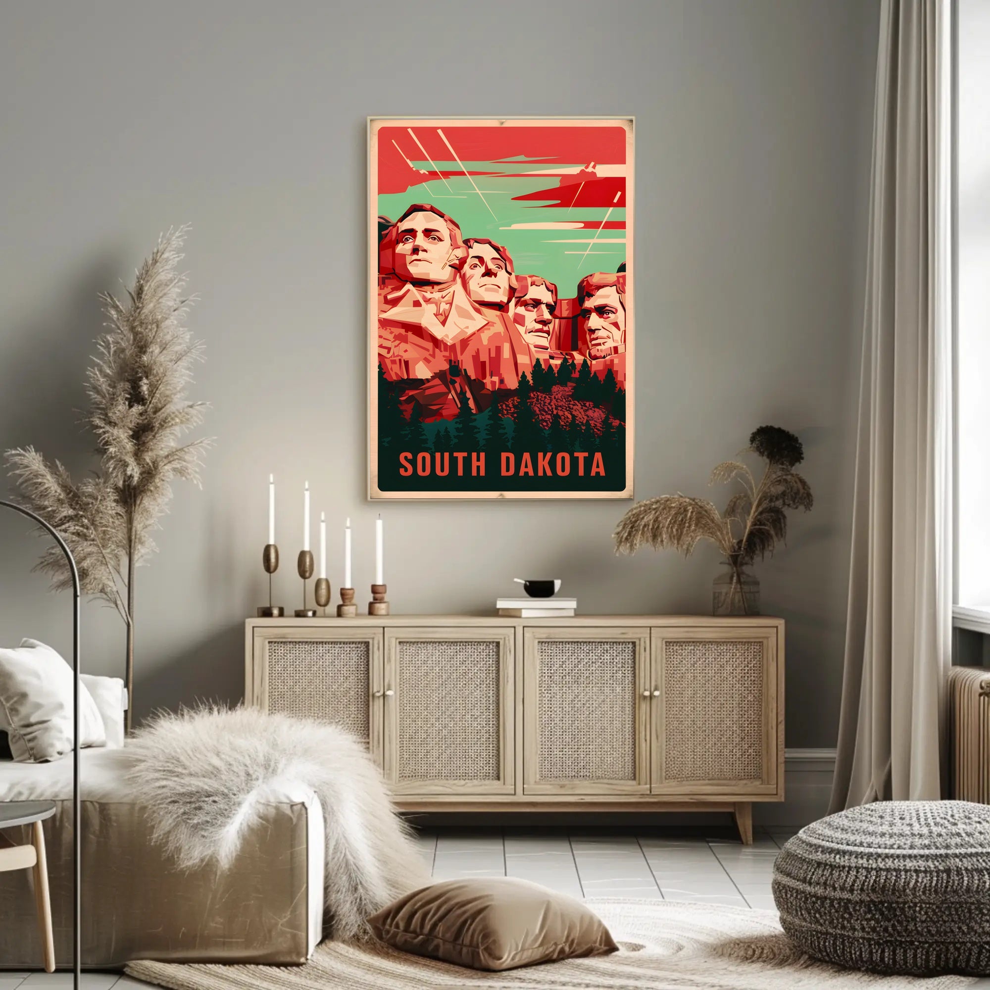 Mount Rushmore in South Dakota Poster