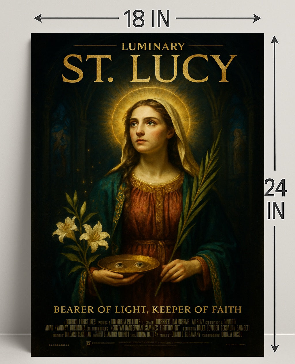 Luminary St. Lucy Poster