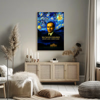 Calvin Coolidge 30th President of the United States Presidential Masterpiece Series Poster
