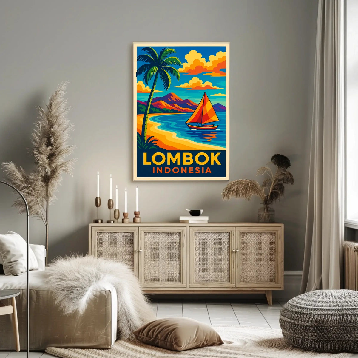 Lombok Indonesia Poster