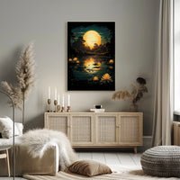 Moonlit Serenity Poster