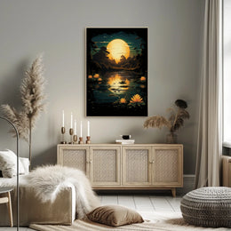Moonlit Serenity Poster