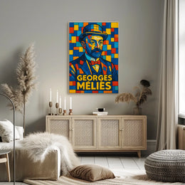 Georges Méliès Cinematic Pioneer Poster
