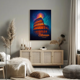 Colosseum Eternal Witness of Rome Poster