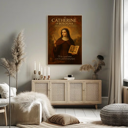 St. Catherine of Bologna The Patroness of Artists Poster