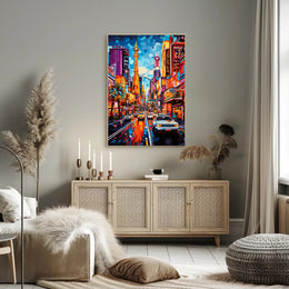 Vibrant Cityscape Poster
