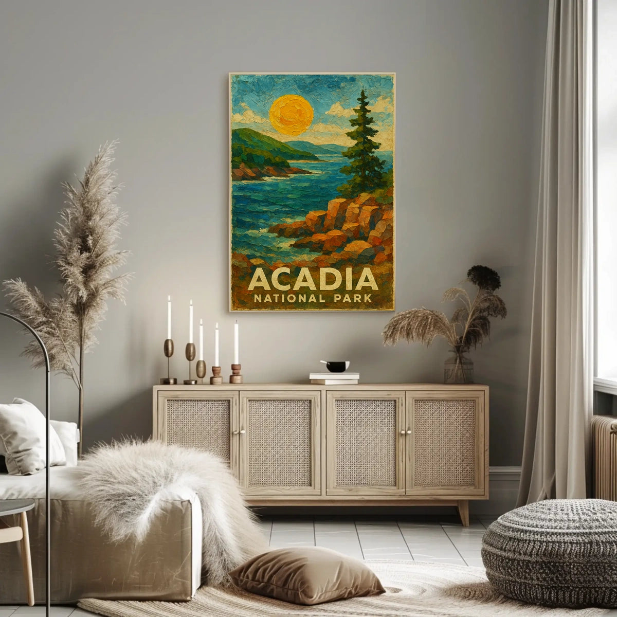 Acadia National Park Scenic Wanderlust Poster
