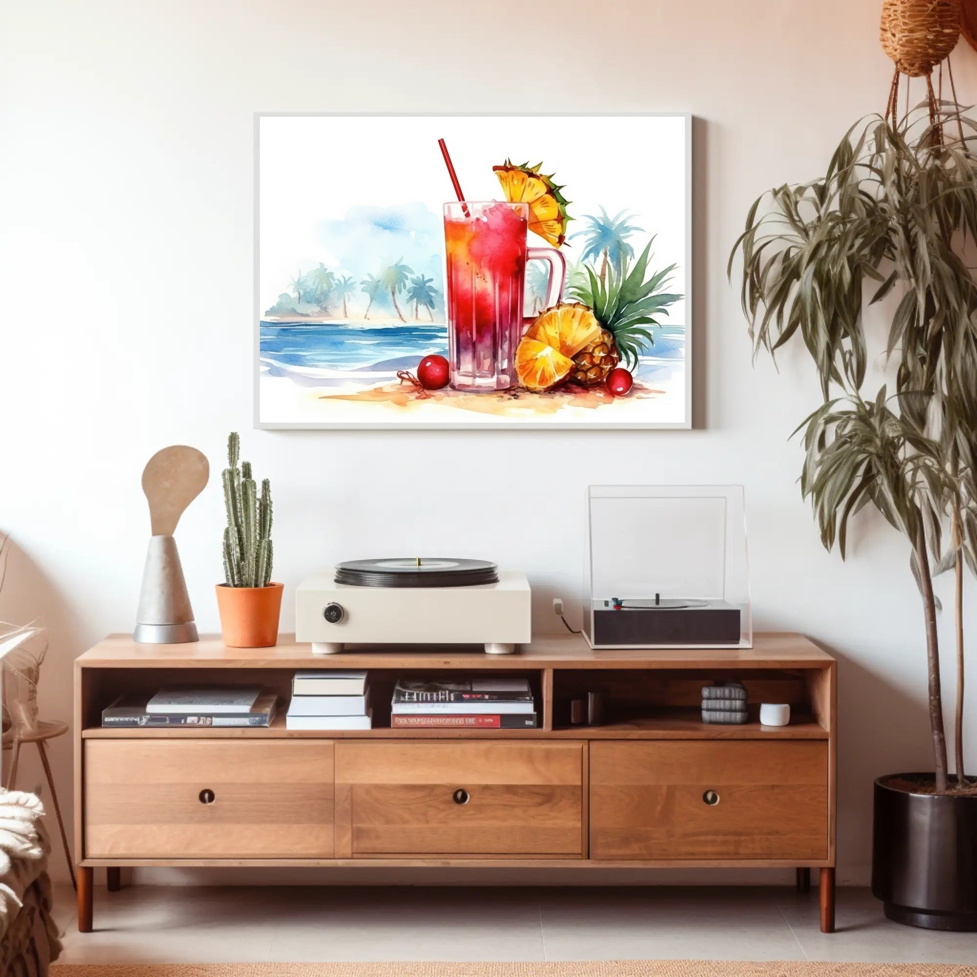 Tropical Refreshment Poster