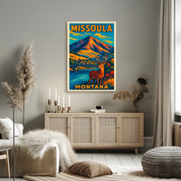 Missoula Montana Poster