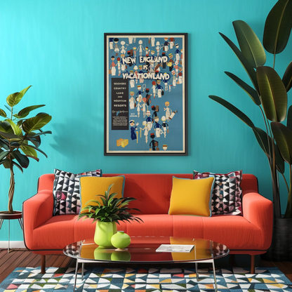 New England Vacation Poster