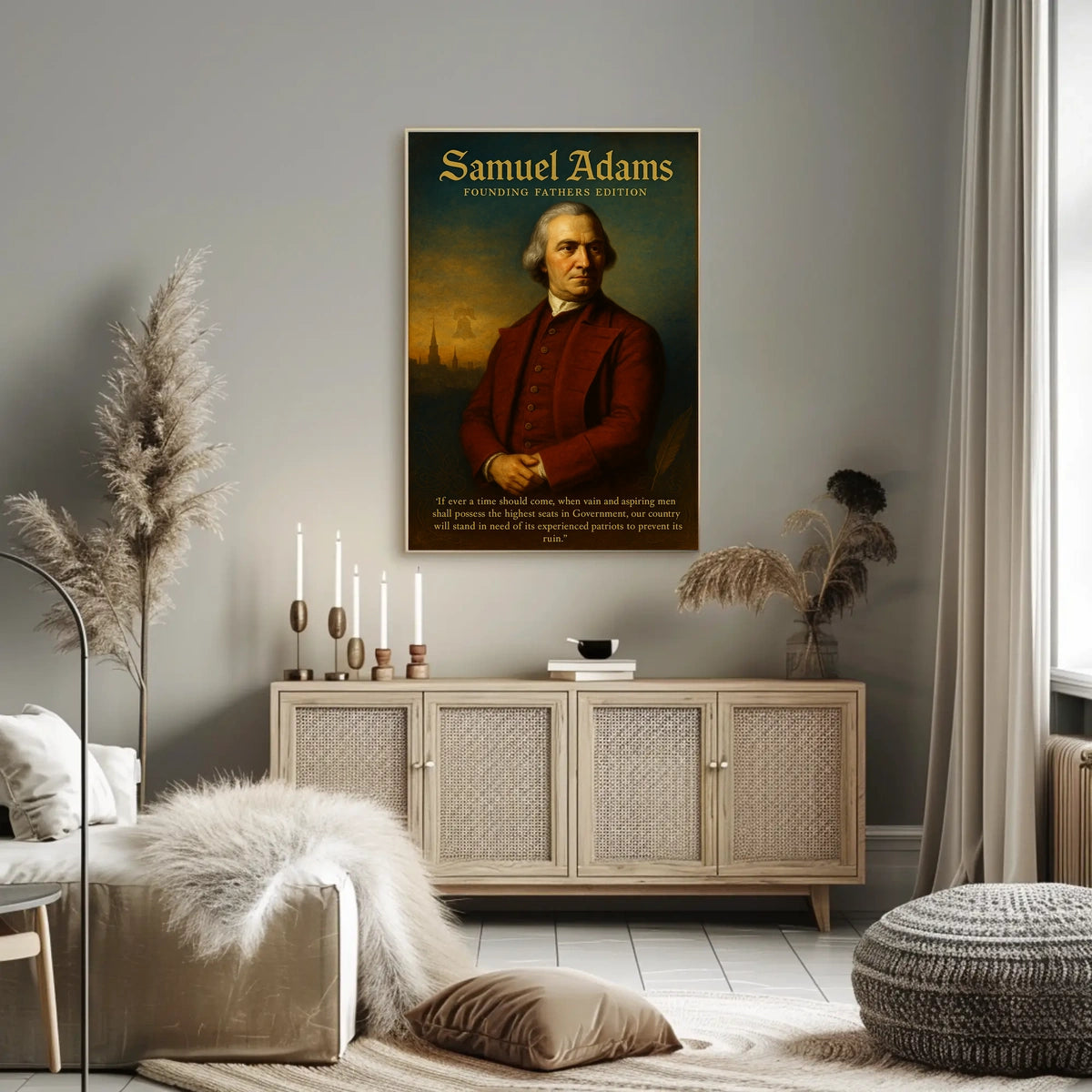 Samuel Adams Founding Fathers Edition Poster