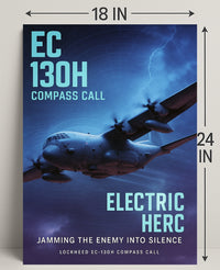Lockheed EC-130H Compass Call Poster PosterGoat