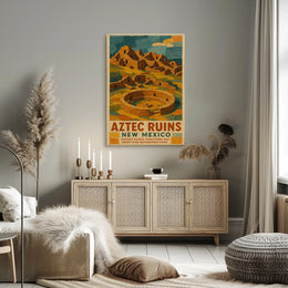 Aztec Ruins New Mexico Poster
