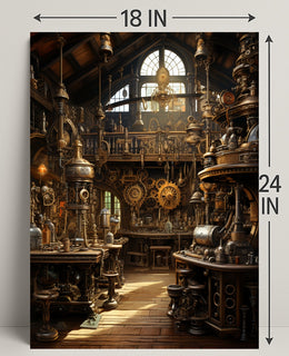 Steampunk Workshop Poster