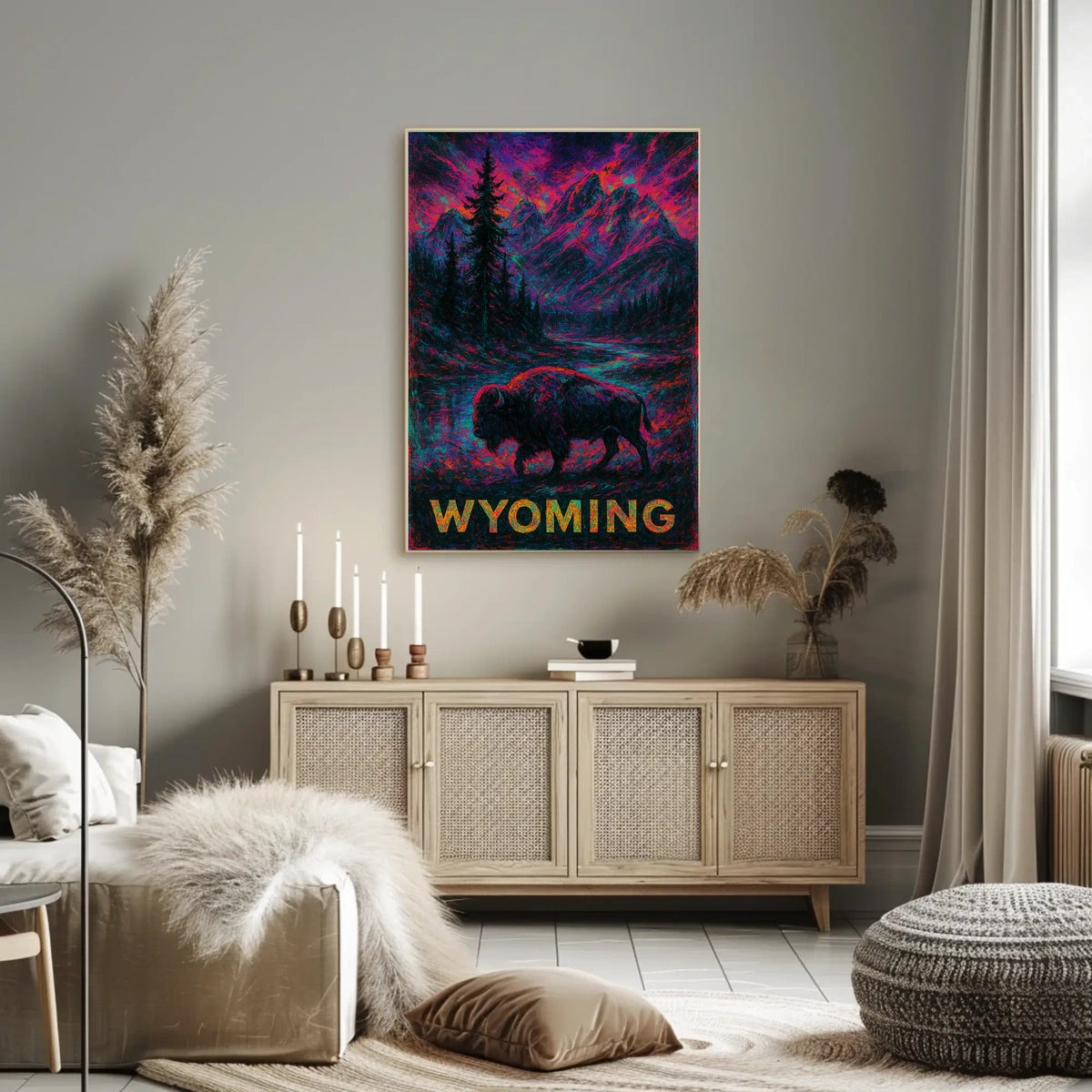 Wyoming Wilderness Poster