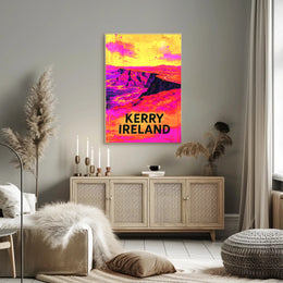 Kerry, Ireland Vibrant Landscapes Poster PosterGoat