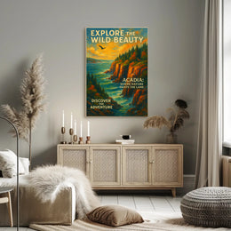 Explore the Wild Beauty of Acadia Poster PosterGoat
