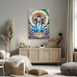 Ascension Mosaic Art Poster