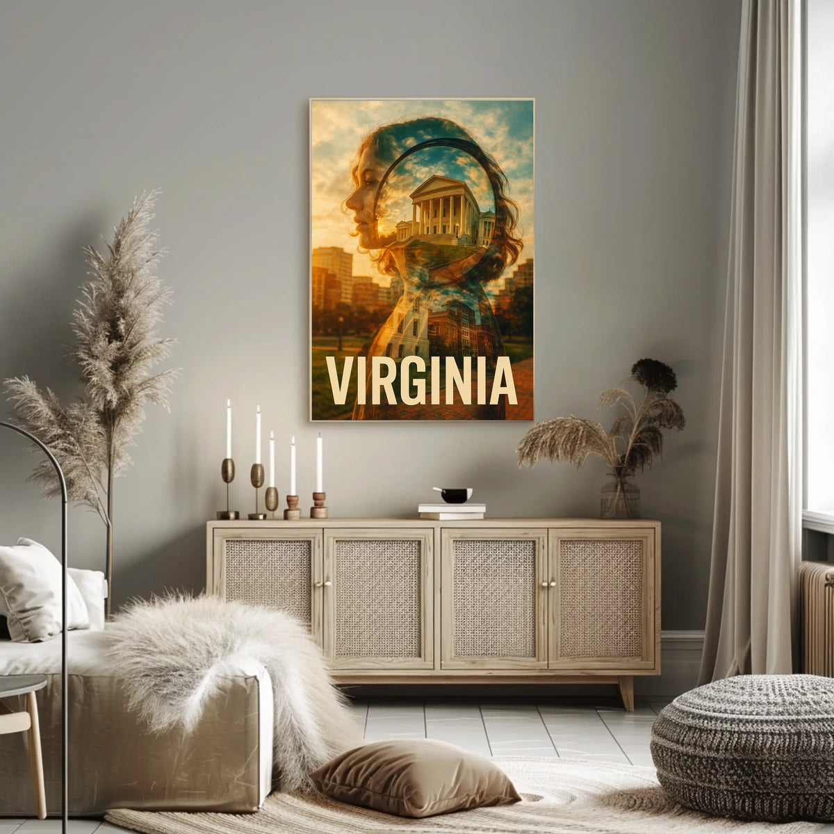 Virginia Reflections Poster