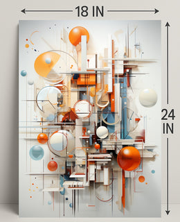 Geometric Harmony Poster PosterGoat
