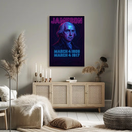 James Madison 4Th President Poster