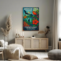 American Samoa Sanctuary National Park Poster