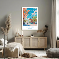 Ueno Park in Spring Poster