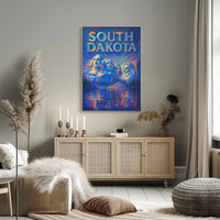 South Dakota Mount Rushmore Poster
