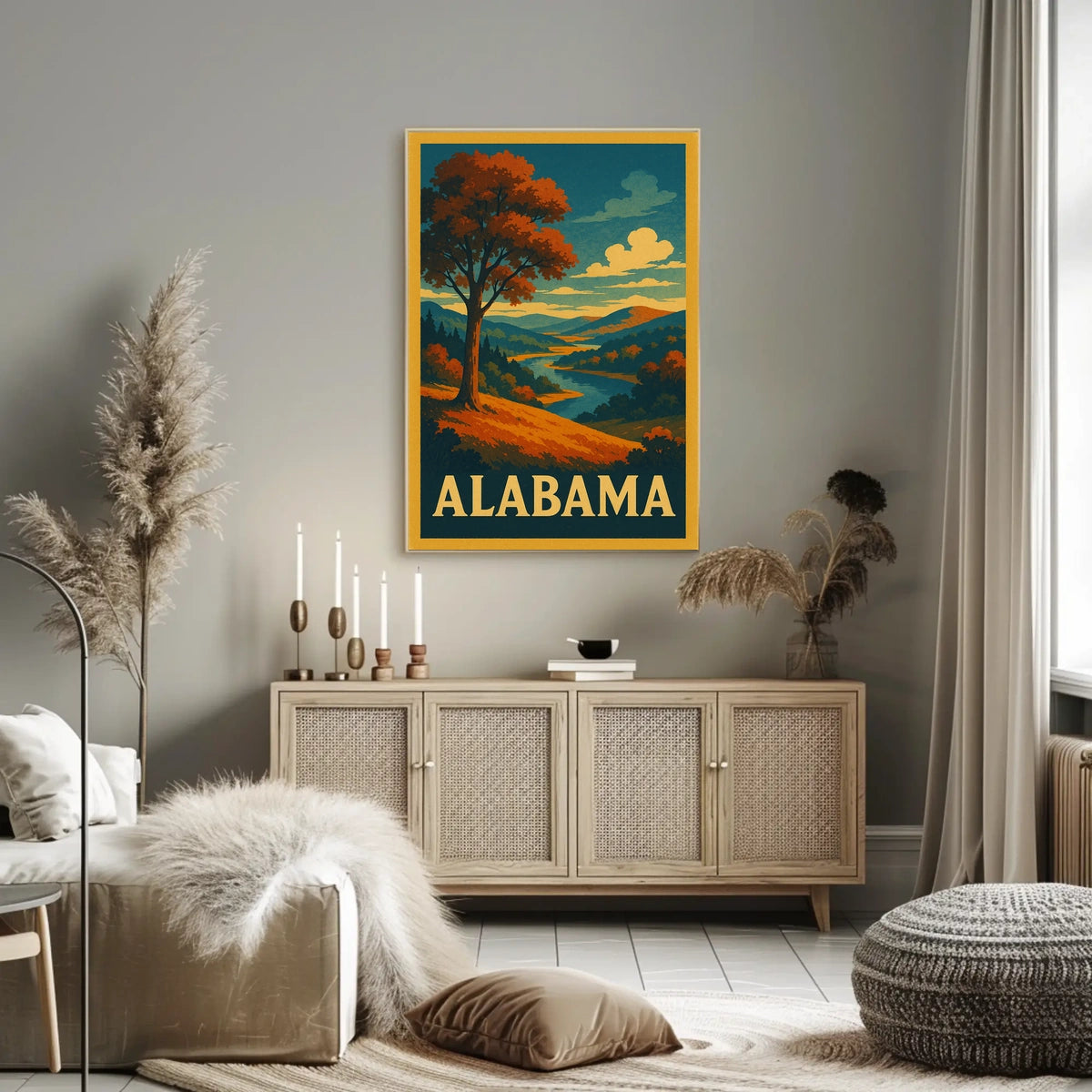 Alabama Landscape Poster