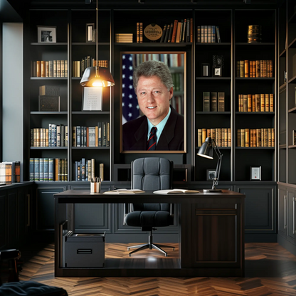 William Clinton 42nd President Of The United States Photo