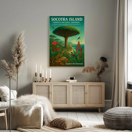 Socotra Island Yemens Natural Wonder Poster