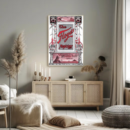 The Floyds Magic Show Art Nouveau Cultural Poster