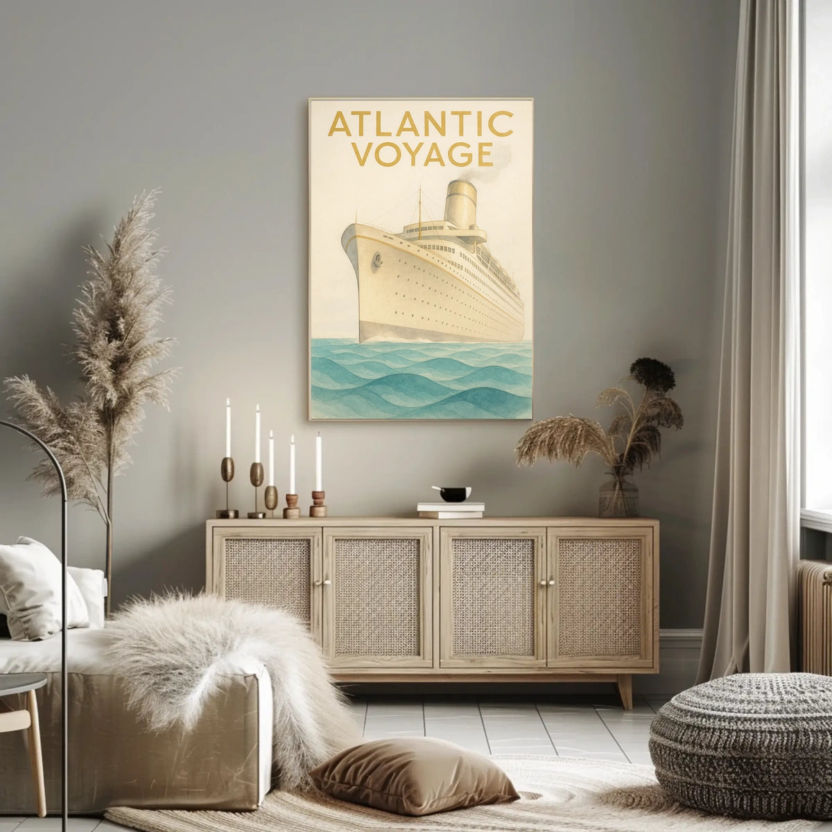 Atlantic Voyage Poster