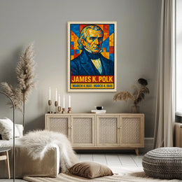 James K. Polk 11Th President Poster