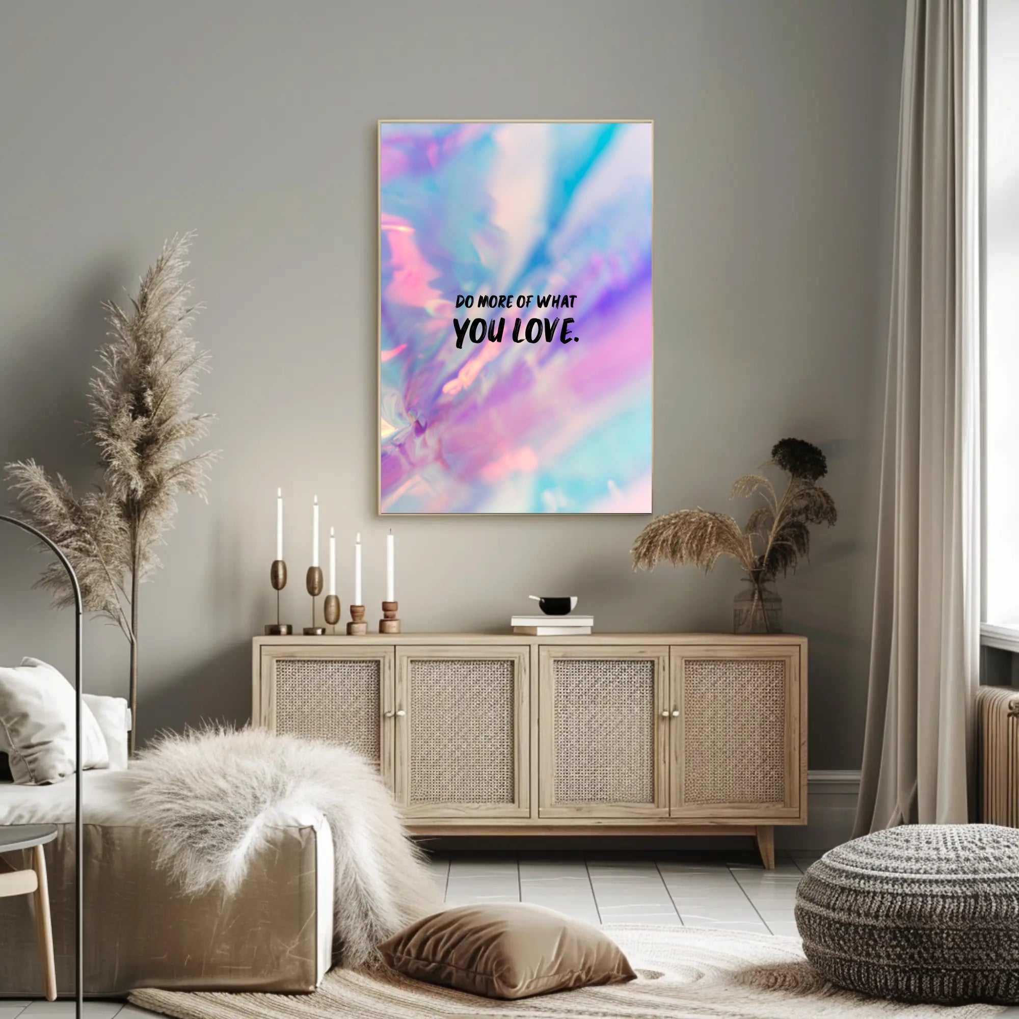 Do More of What You Love Motivational or Quote Poster PosterGoat