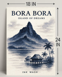 Bora Bora Island of Dreams Poster PosterGoat