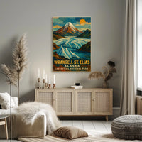 Wrangell-St. Elias National Park Poster