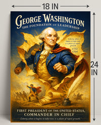 George Washington 1st President Poster PosterGoat