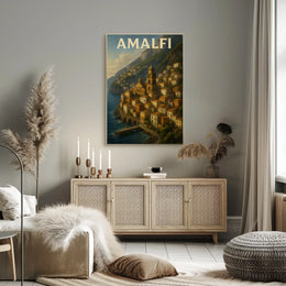 Amalfi Coast Charm Poster
