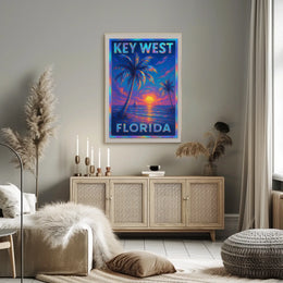 Key West Sunset Poster