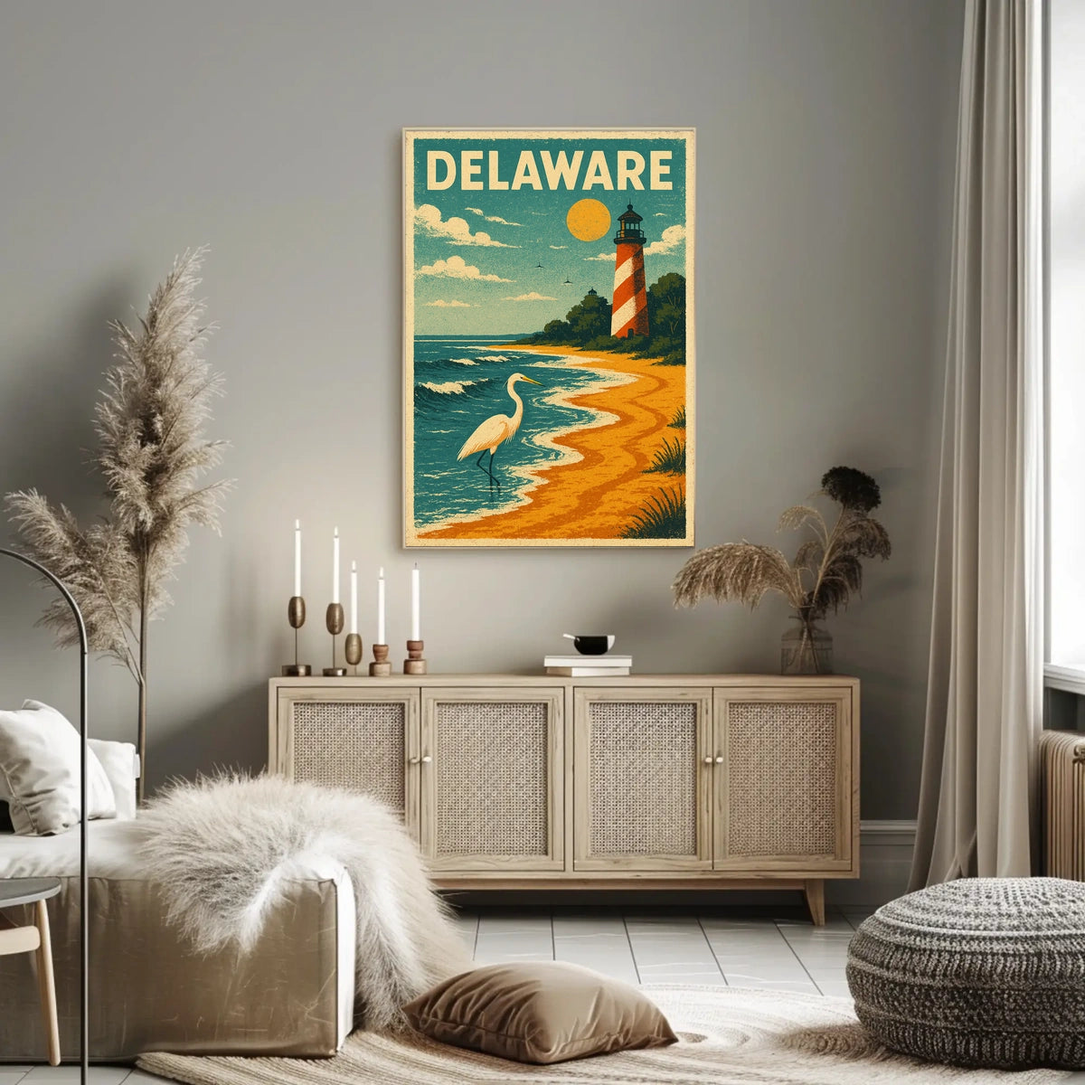 Delaware Coastal Beauty Poster