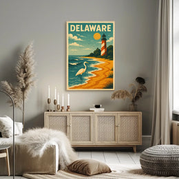 Delaware Coastal Beauty Poster