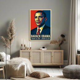 Barack Obama Presidential Term Poster