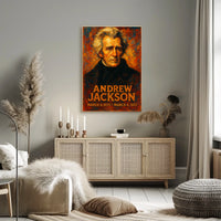 Andrew Jackson 7Th President Poster