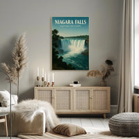 Niagara Falls Experience the Wonder Poster