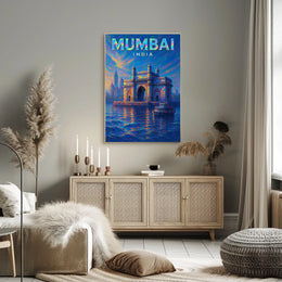 MumbaiS Iconic Gateway Poster