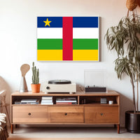 Central African Republic Flag Poster